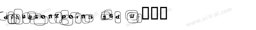 DFHuaZongPoIn3 Std W字体转换